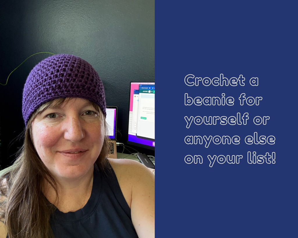 Fast Favorite Crochet Beanie Pattern - 3 Adult Sizes - Beginner-Friendly - Instant Download