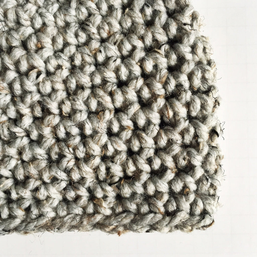 Granite Beanie Crochet Pattern - Super Bulky Yarn - Mens and Womens Sizes - Digital Download