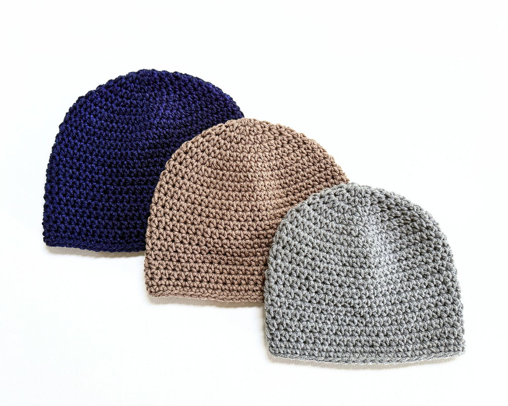 Fast Favorite Crochet Beanie Pattern - 3 Adult Sizes - Beginner-Friendly - Instant Download
