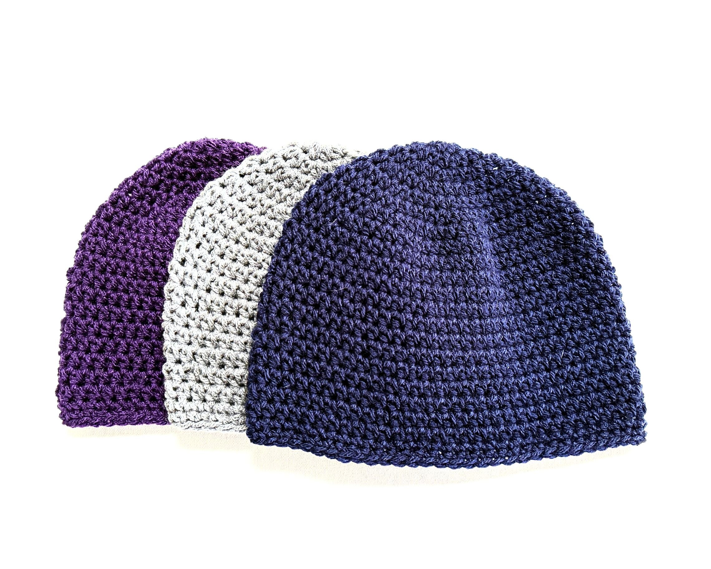Fast Favorite Crochet Beanie Pattern - 3 Adult Sizes - Beginner-Friendly - Instant Download