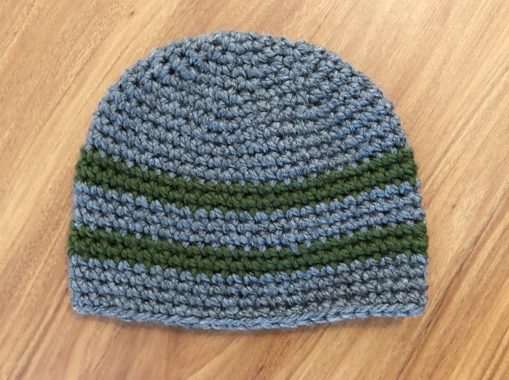 19 Men's Easy Beanie Crochet Pattern Bundle - Instant PDF Download