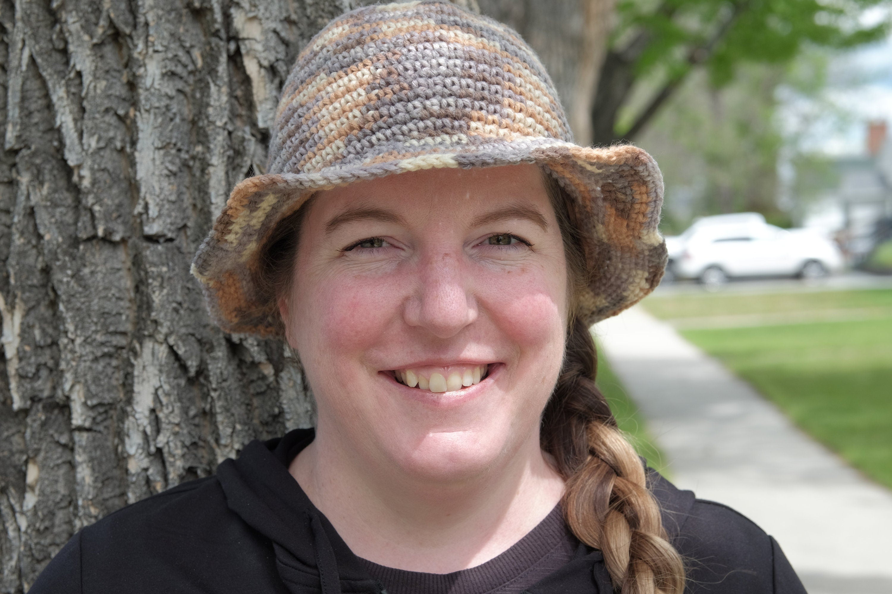 Trendy Bucket Hat Crochet Pattern - 3 Adult Sizes - Instant Download